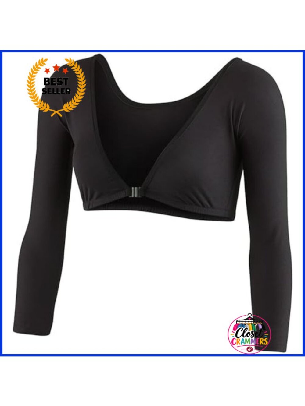 Reversible Slip-On Jersey Sleeves 3/4 Length Base Layer Stretch Sun Protection